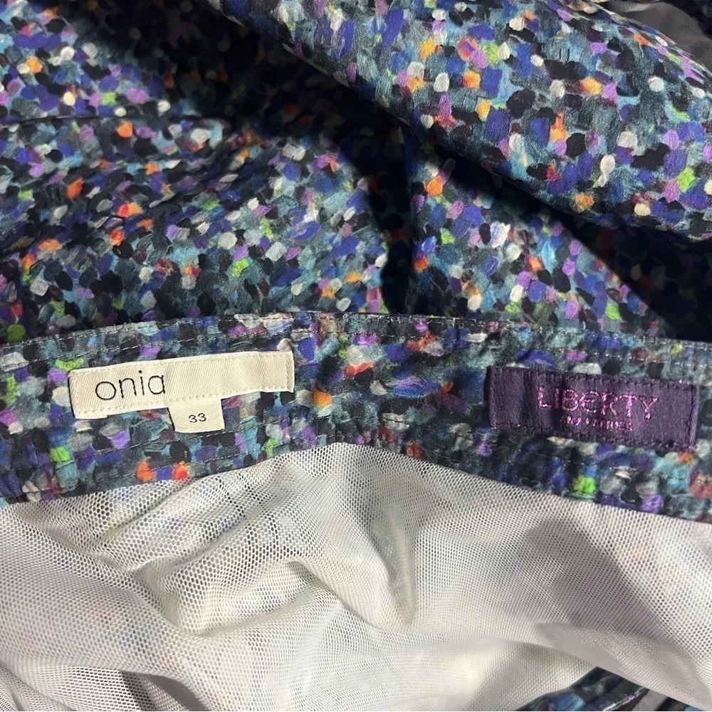 Onia “Liberty” Print Charles Swim Trunks 33W